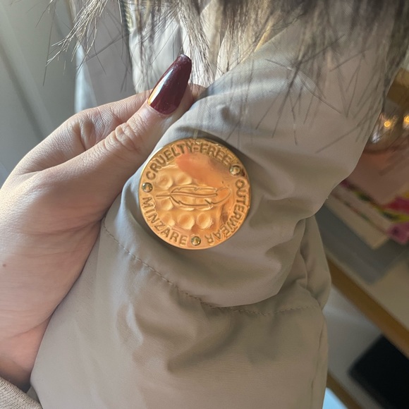 MINZARE Women's Thickened Down Coat Warm - XS, NWT - Picture 9 of 9